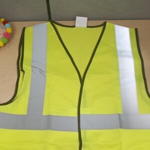 High Visibility Safety Vest with Reflective Stripes